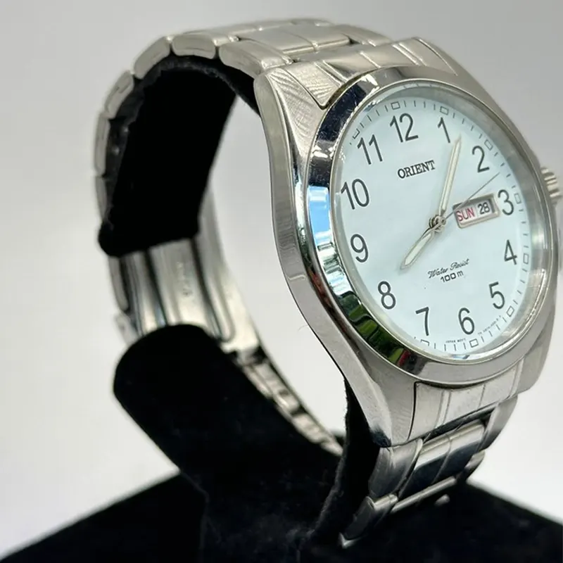 Orient Contemporary Ice Blue 35mm Dial Men's Watch- FUG0Q005S6